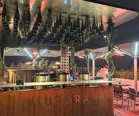 Stimmungsvoller Jahresausklang über den Dächern Wiens