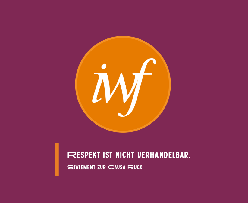 IWF-Statement zur Causa Ruck